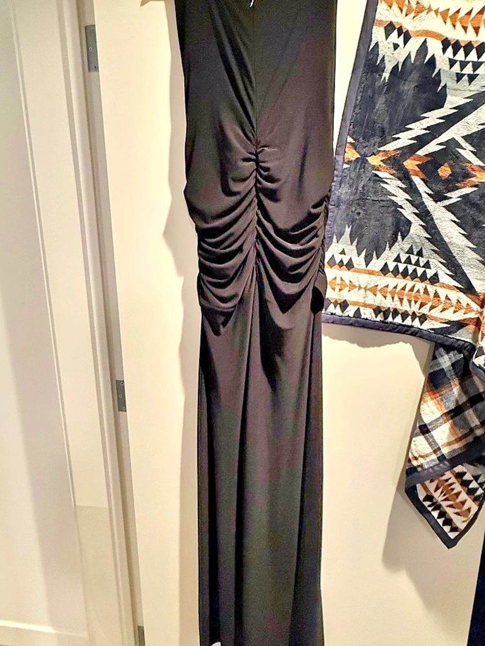 Norma Kamali Sleeveless Jumpsuit Ruched in Black